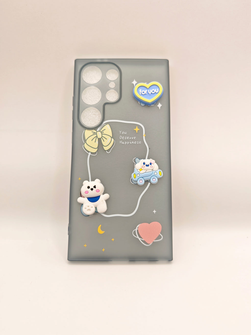 SAMSUNG S26U Cute 3D Cartoon Matte Shockproof Phone Case – Cute Characters, Bears & Dolls Design