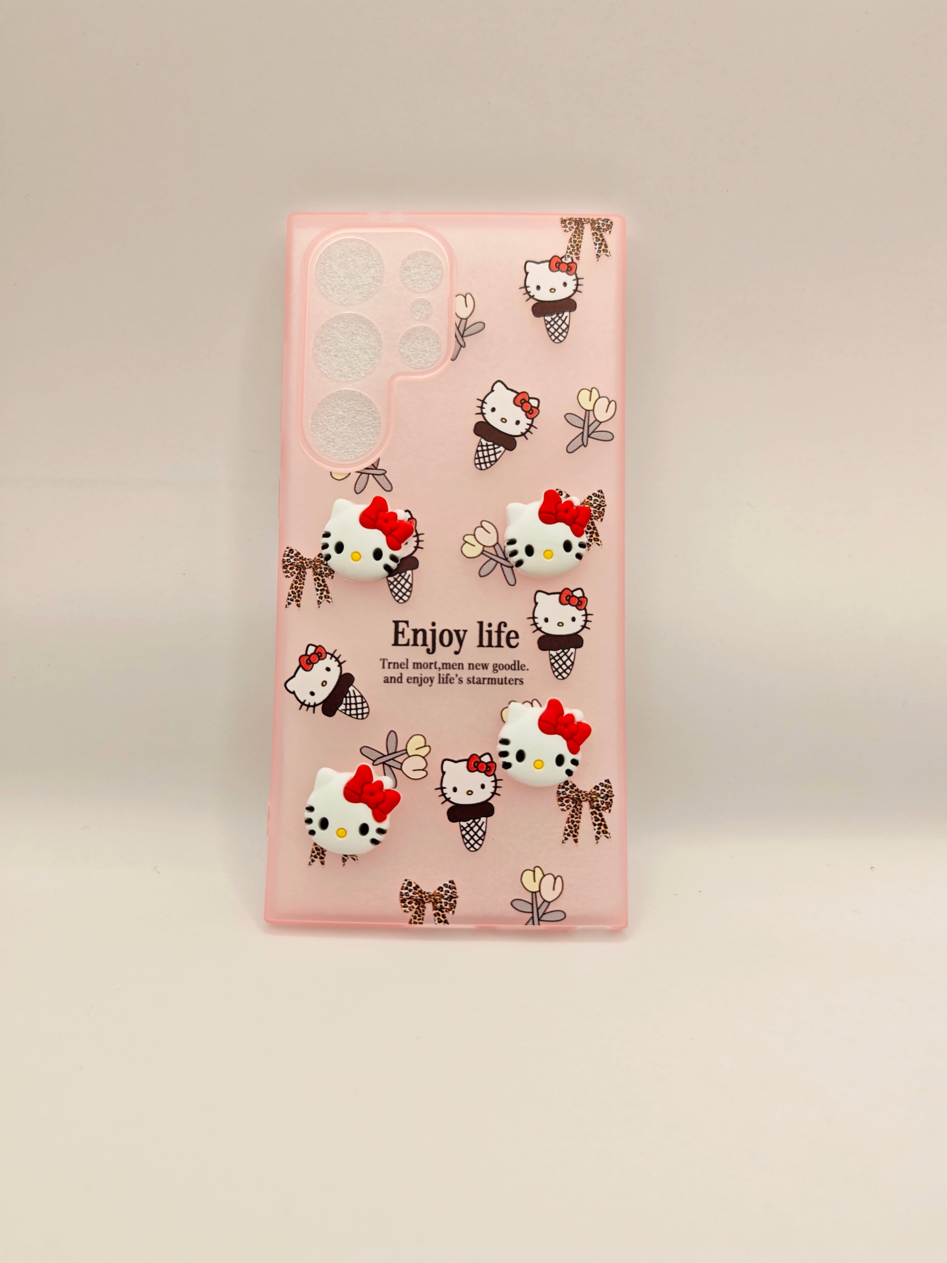 SAMSUNG S26U Cute 3D Cartoon Matte Shockproof Phone Case – Cute Characters, Bears & Dolls Design