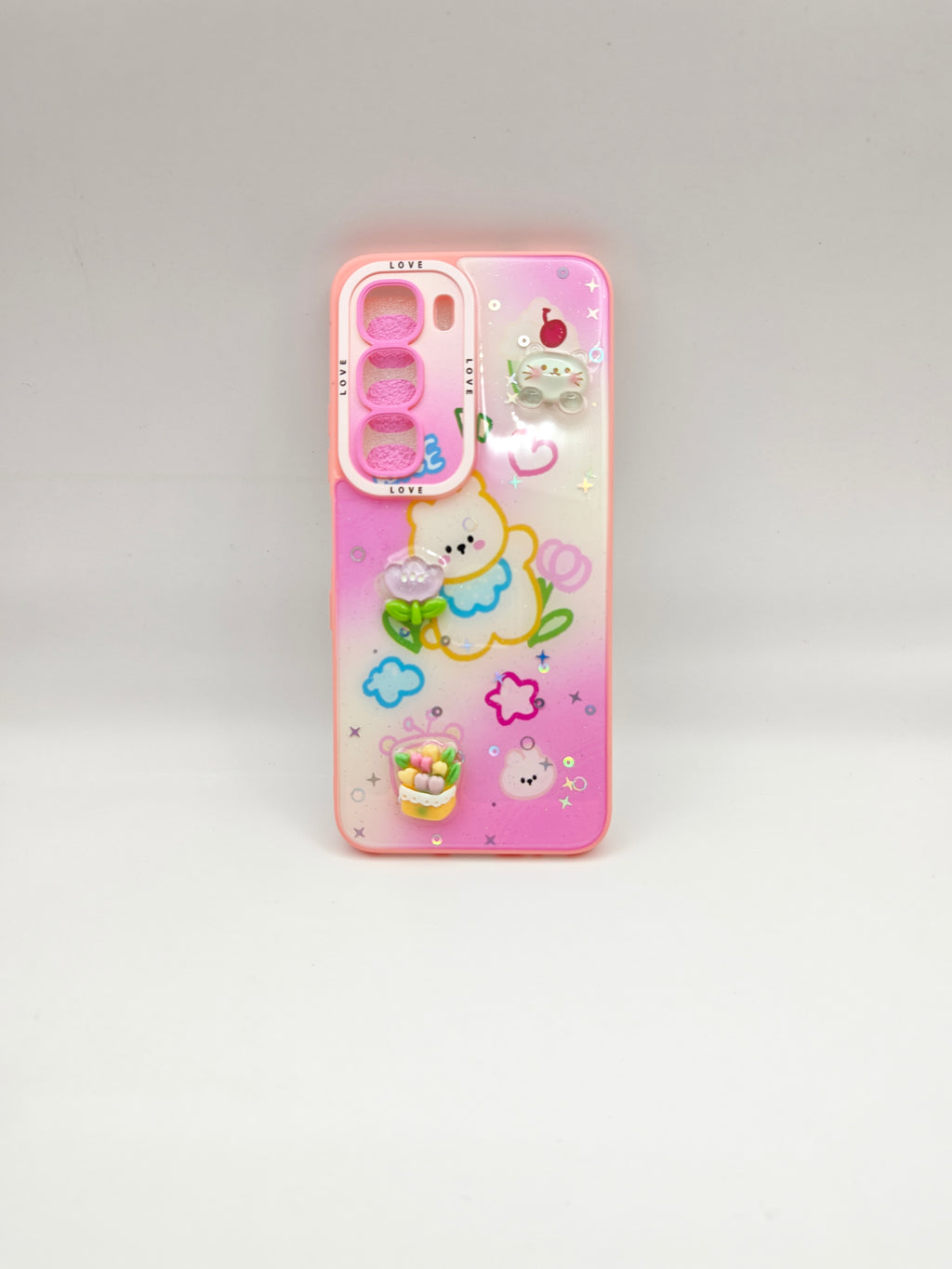 infinix hot 60i and hot 60 Pastel Dream 3D Kawaii Charm Phone Case