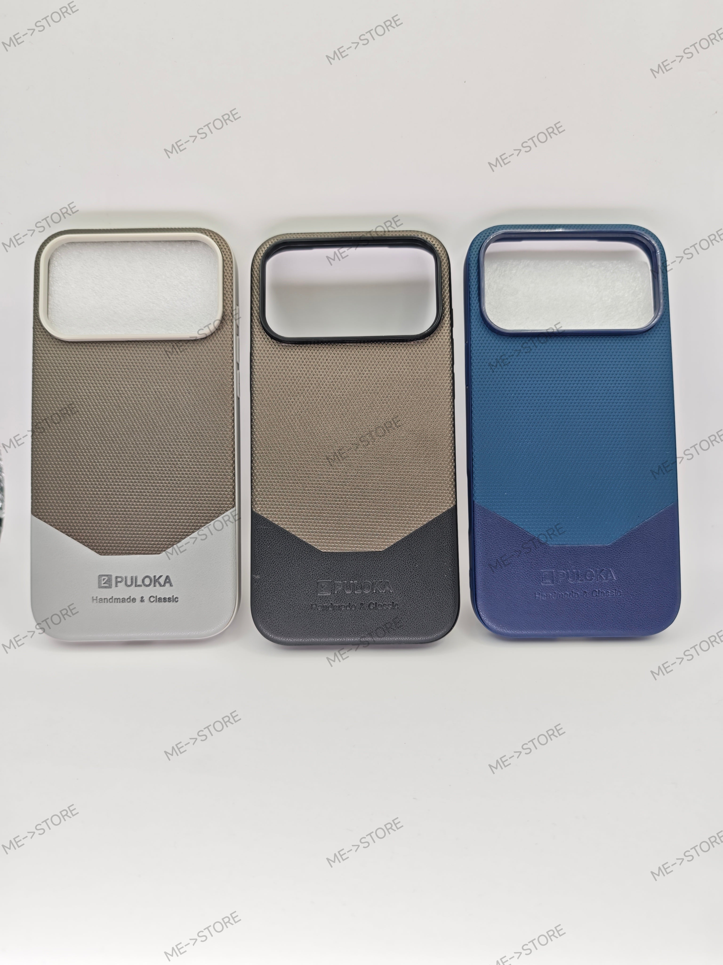 Puloka "Classic" Dual-Material Premium Protective Case for iPhone 17 Pro Max