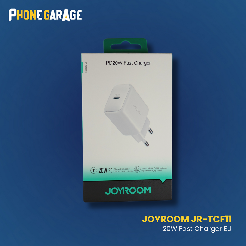 Joyroom JR-TCF11 is a 20W mini intelligent fast charger designed for modern smartphones and tablets