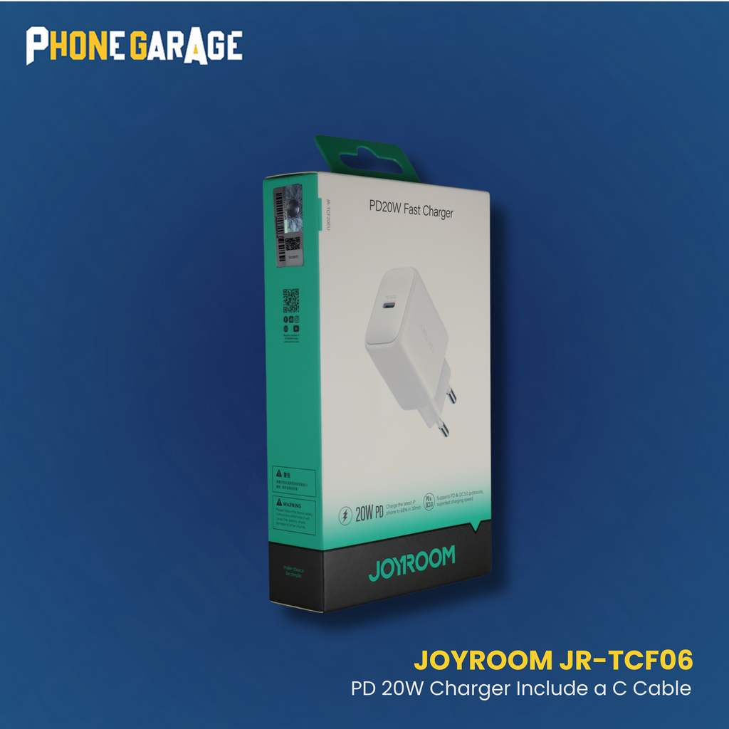 Joyroom JR-TCF11 is a 20W mini intelligent fast charger designed for modern smartphones and tablets