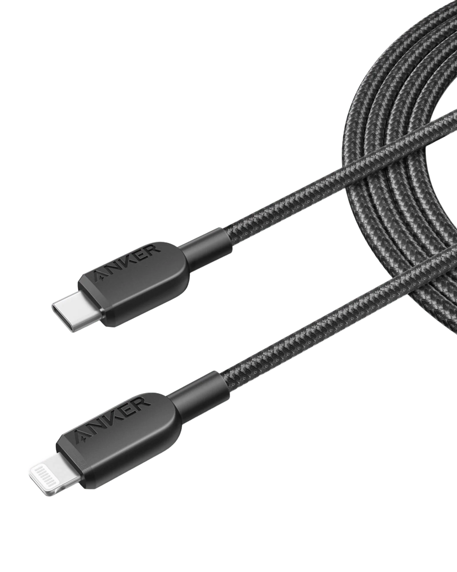 Anker 310 USB-C to Lightning Fast Charging Cable 3ft – Apple MFi Certified