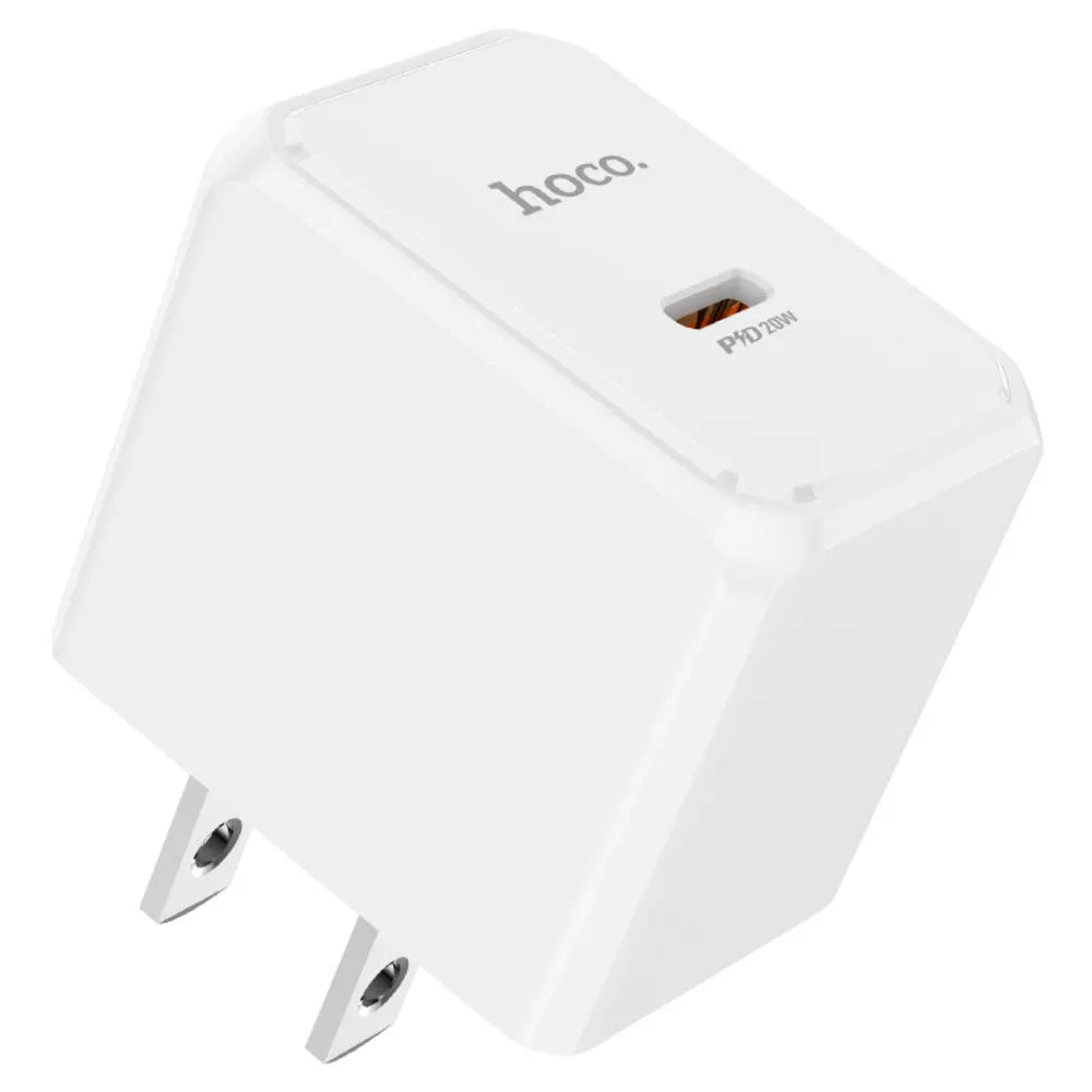 HOCO CS13 Ocean PD 20W Fast Charger – USB-C Power Delivery Wall Charger (US Plug)