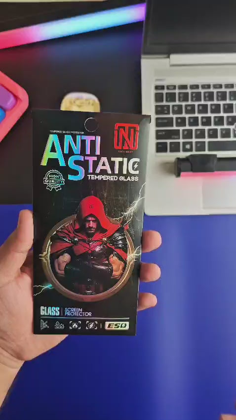 Tech Nest Anti-Static Screen Protector designed for the iPhone 13 Pro Max and iPhone 14 Plus.
